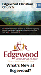 Mobile Screenshot of edgewoodchristianchurch.com